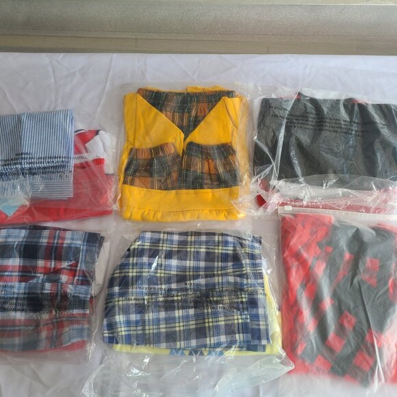 Baby Boy Clothes, 12M, Lot of 17pcs, NWT – 6 Pant Sets - Picture 2 of 6